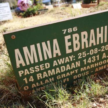 EBRAHIM Amina -2010