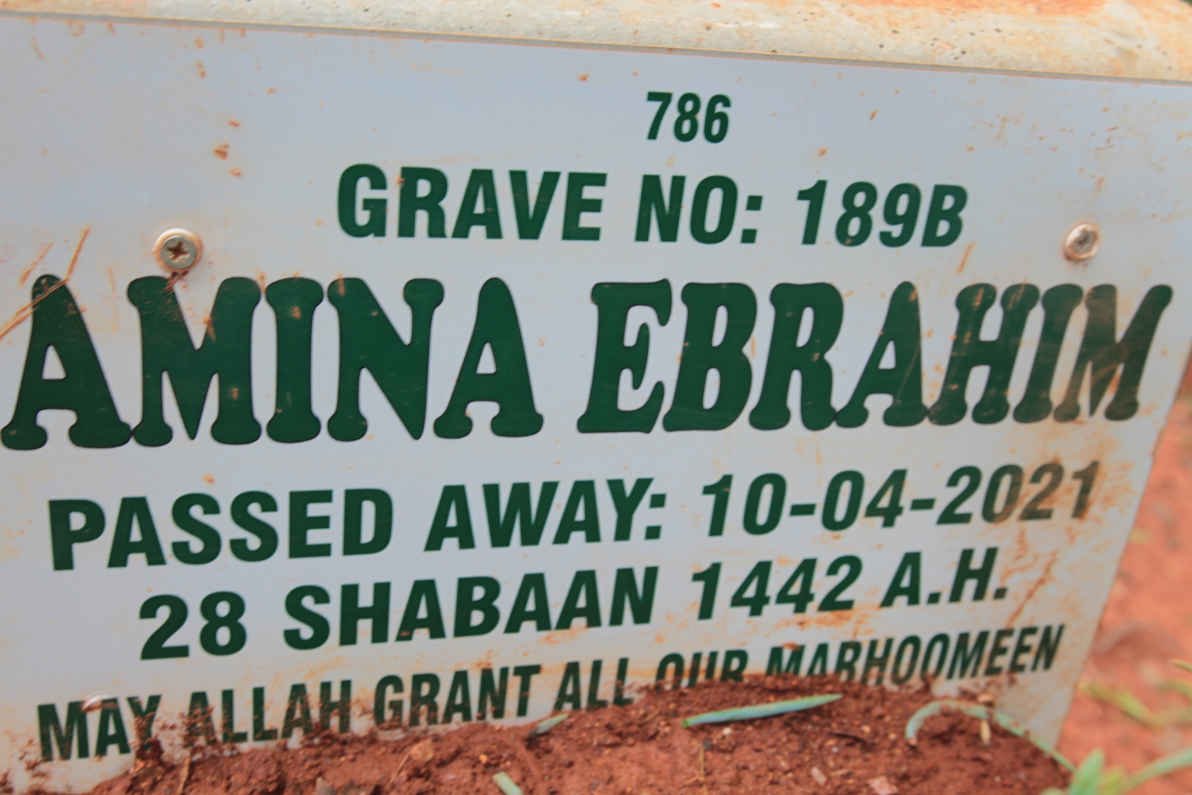EBRAHIM Amina -2021