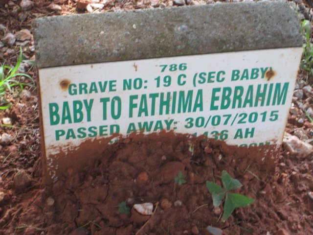 EBRAHIM Baby -2015