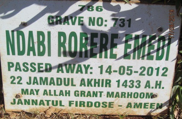 EMEDI Ndabi Rorere -2012