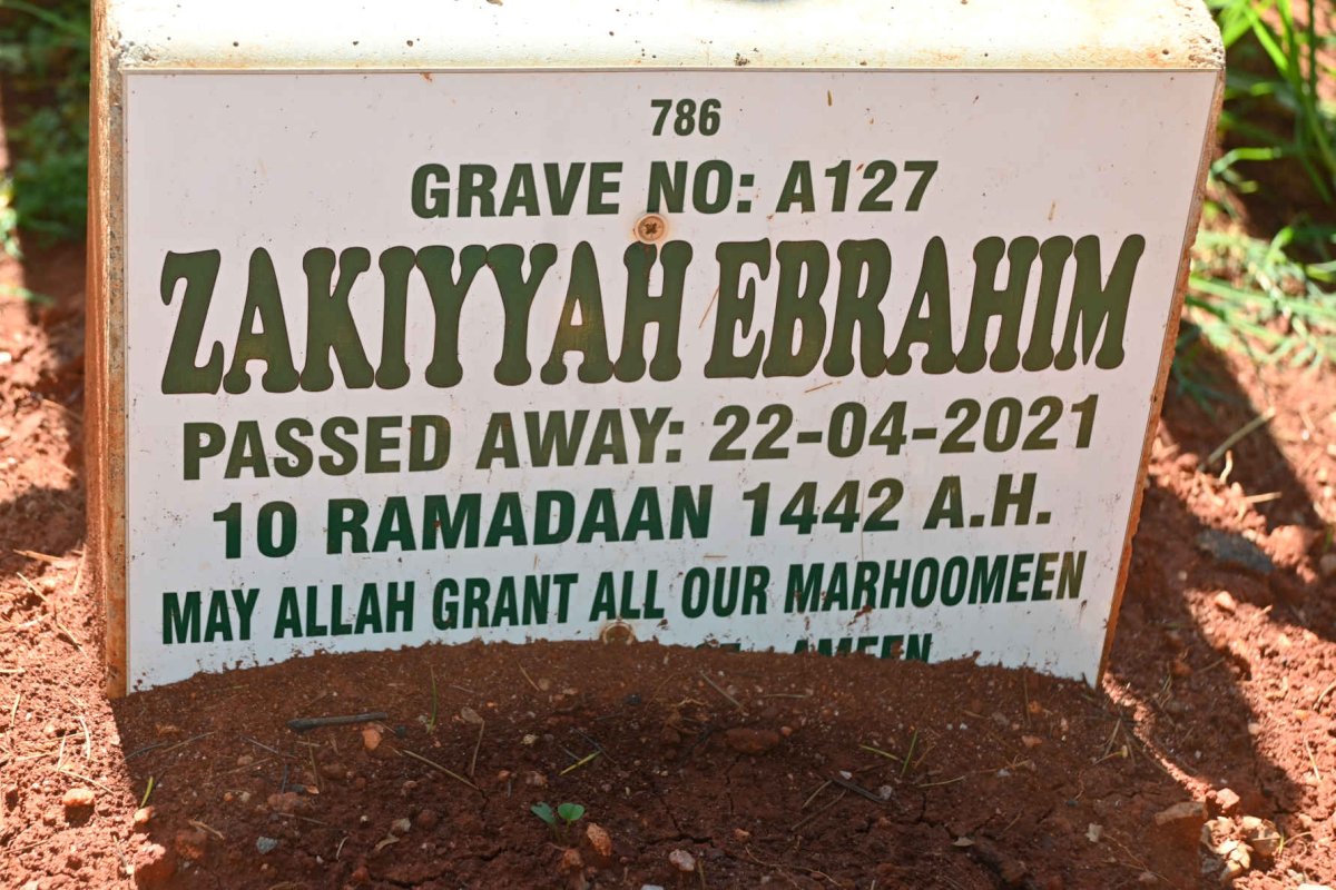 EBRAHIM Zakiyyah -2021