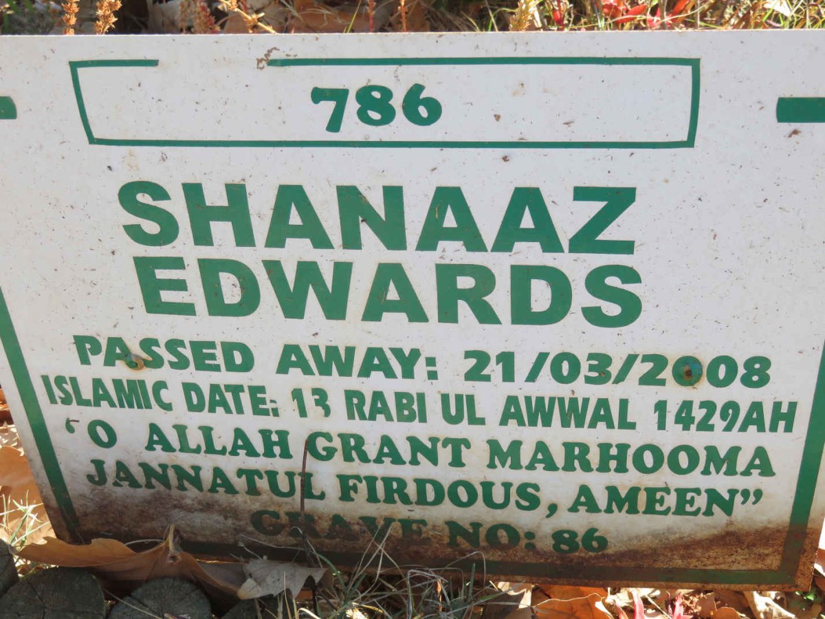 EDWARDS Shanaaz -2008