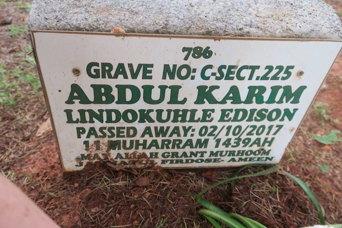 EDISON Abdul Karim Lindokuhle -2017