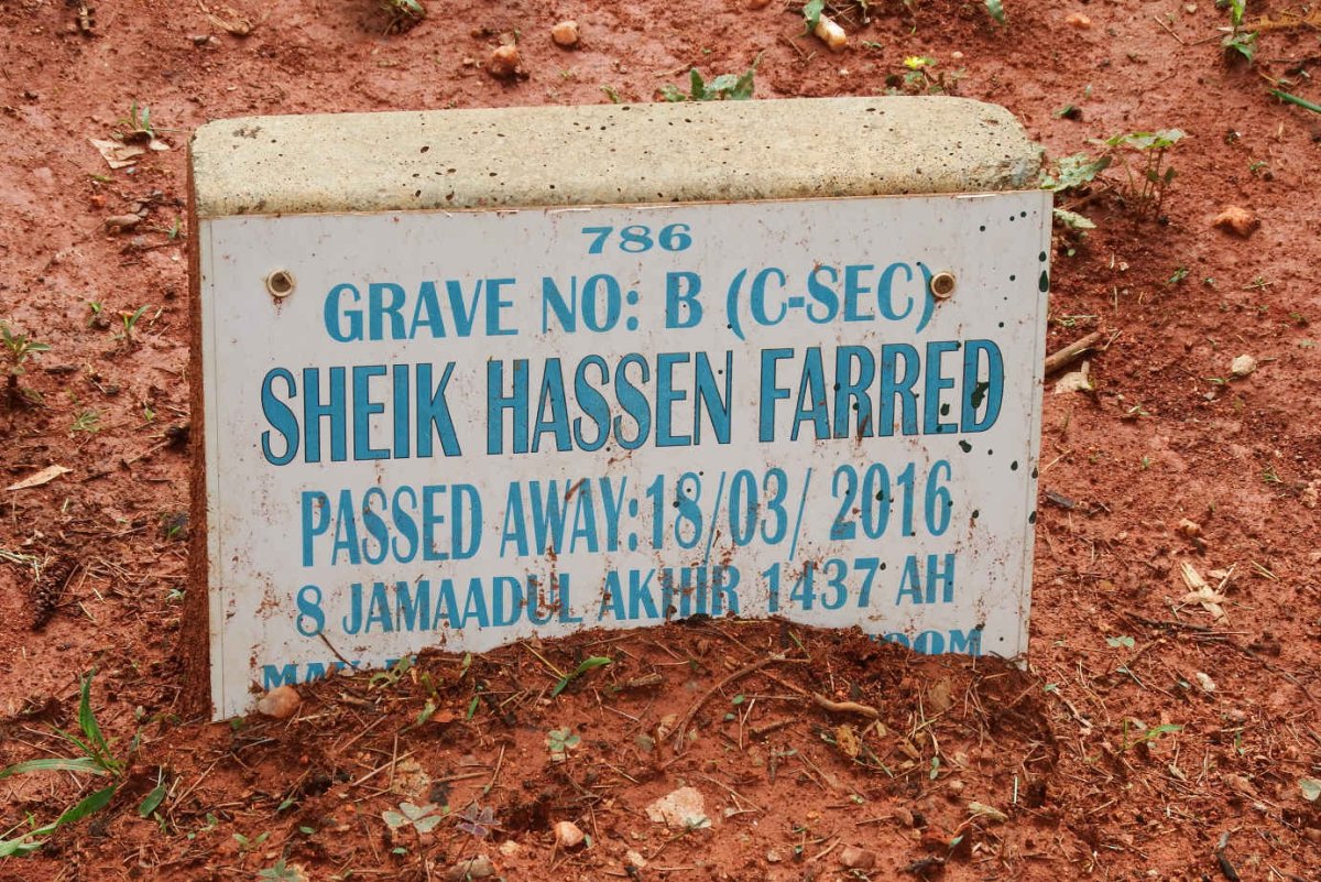 FARRED Sheik Hassen -2016