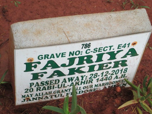 FAKIER Fajriya -2018