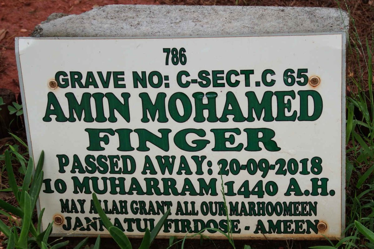 FINGER Amin Mohamed -2018