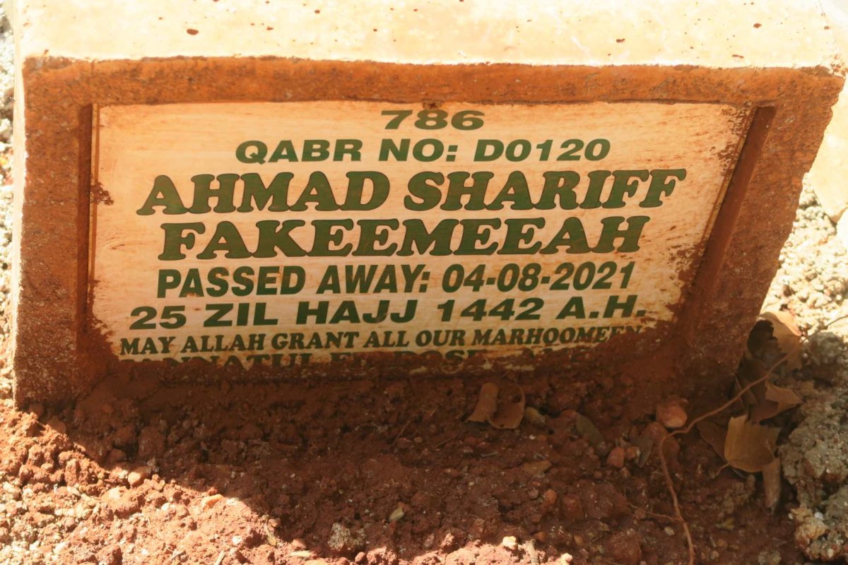 FAKEEMEEAH Ahmad Shariff -2021