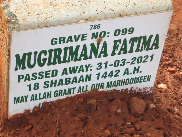FATIMA Mugirimana -2021