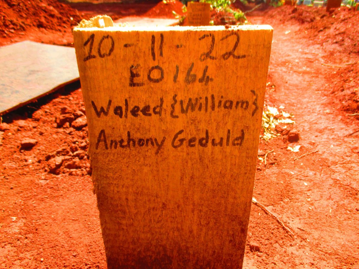 GEDULD Waleed Anthony -2022