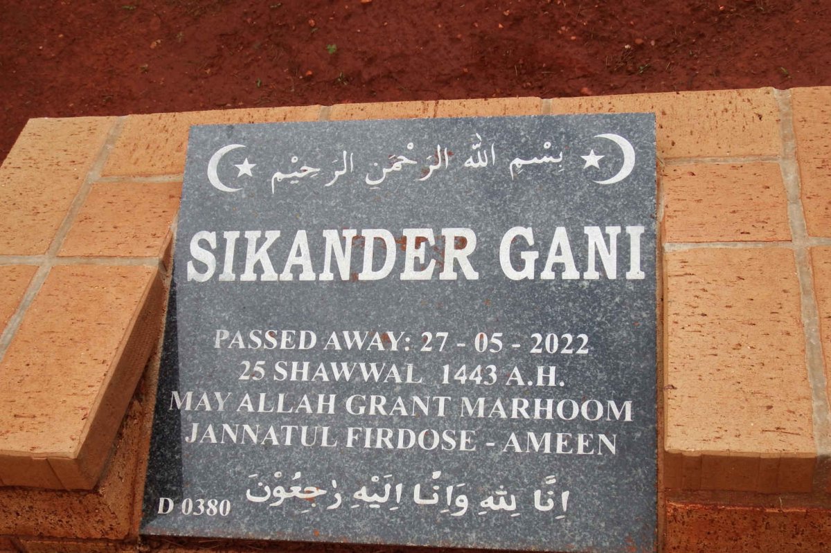 GANI Sikander -2022