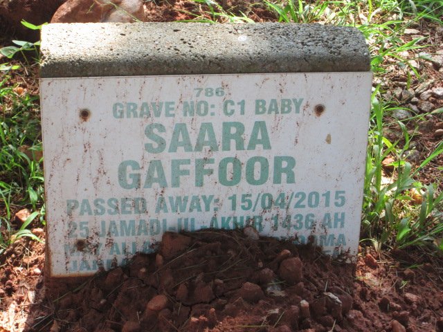 GAFFOOR Saara -2015