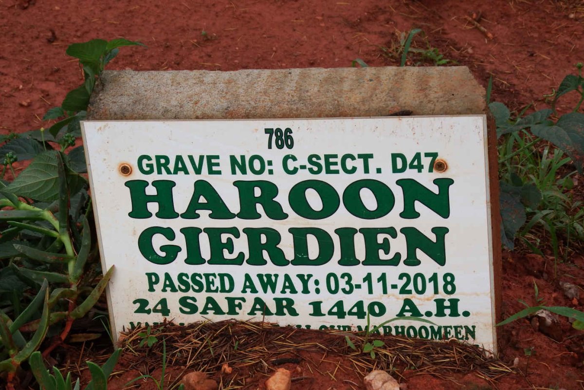 GIERDIEN Haroon -2018