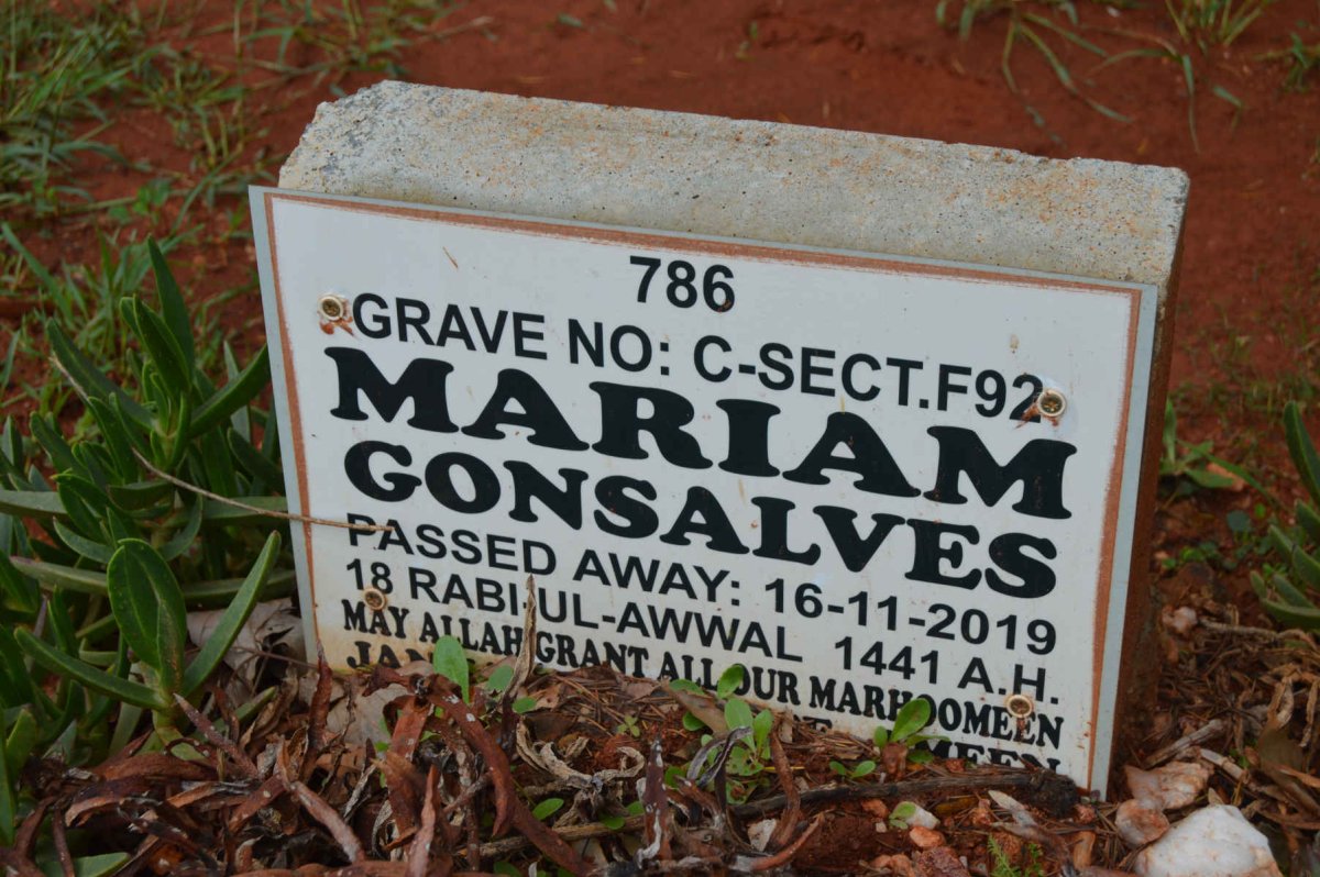 GONSALVES Mariam -2019