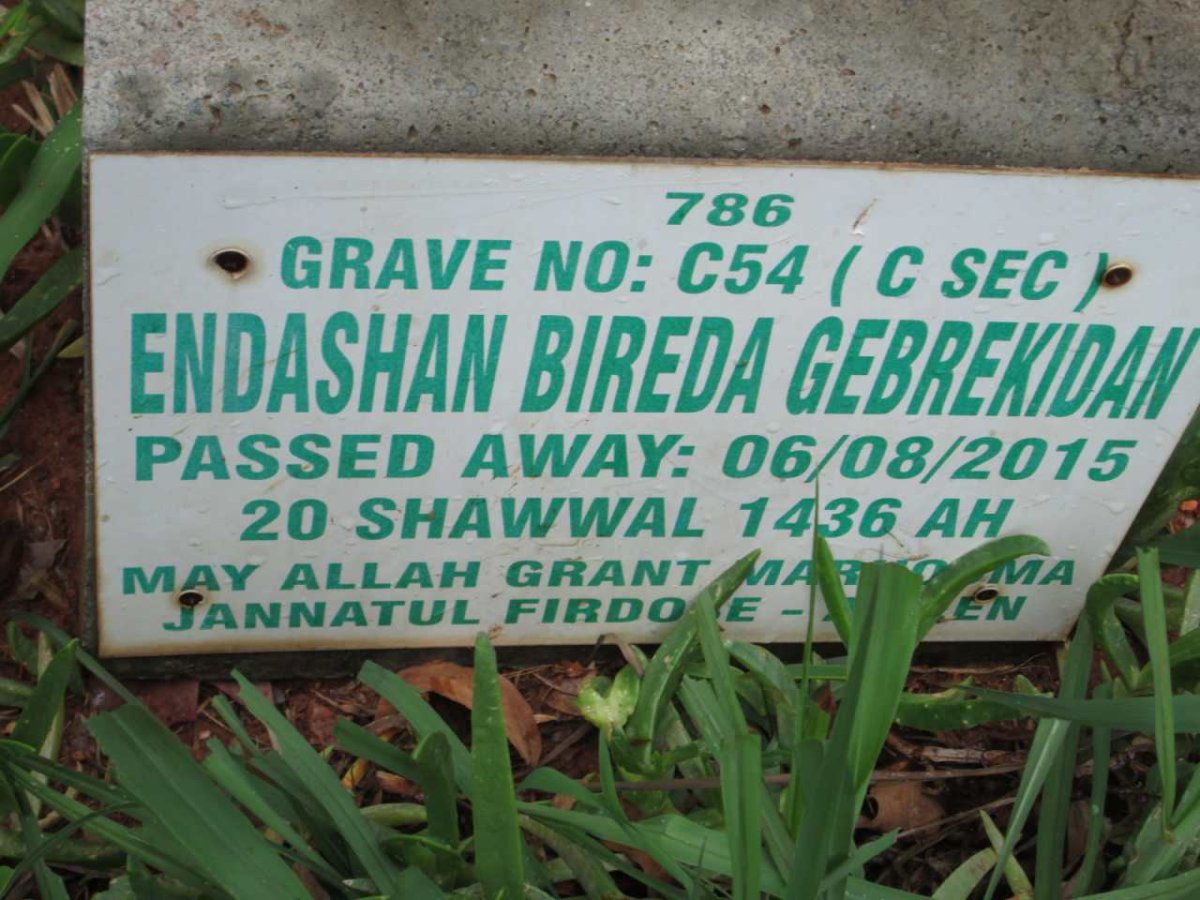 GEBREKIDAN Endashan Bireda -2015