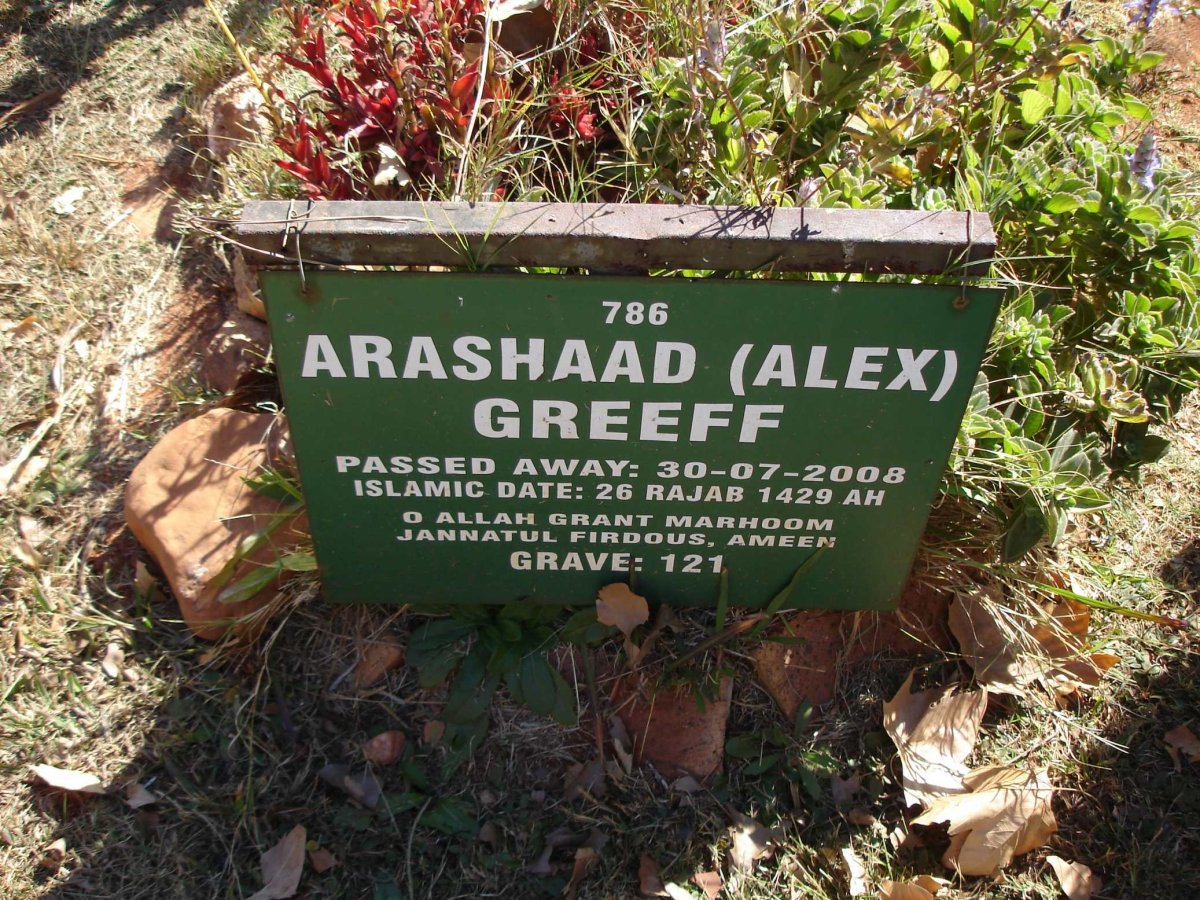 GREEFF Arashaad -2008