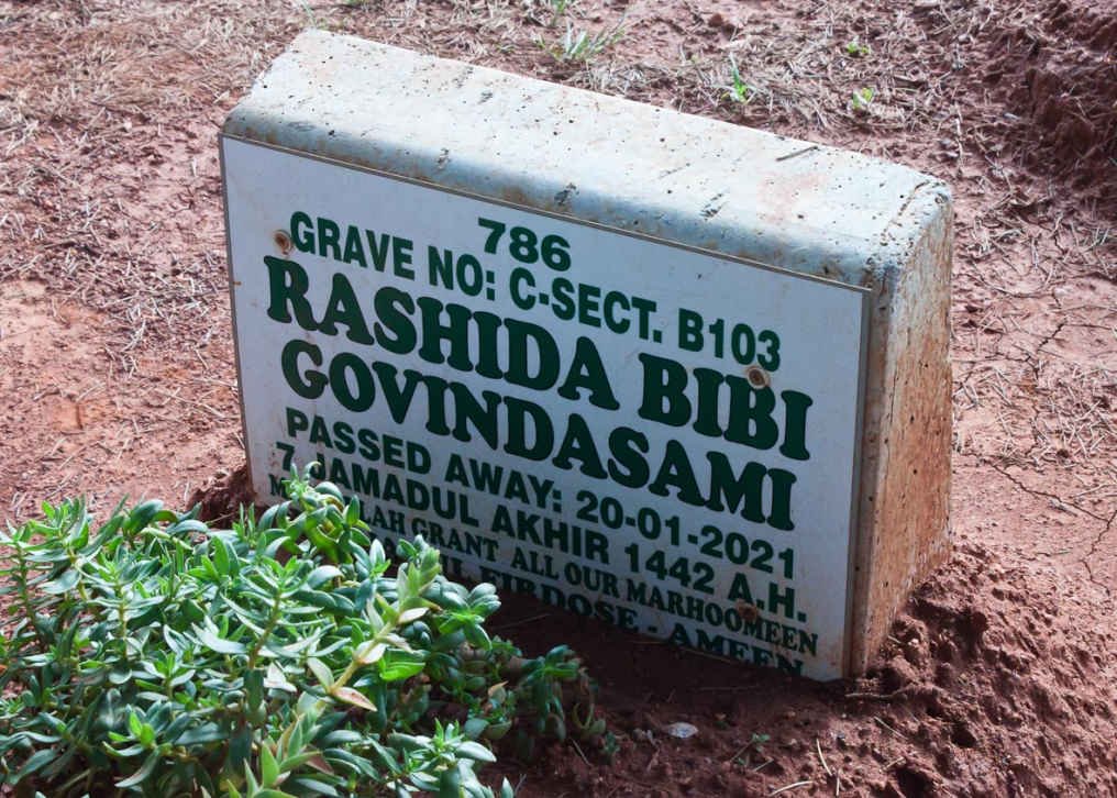 GOVINDASAMI Rashida Bibi -2021