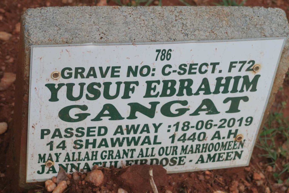 GANGAT Yusuf Ebrahim -2019