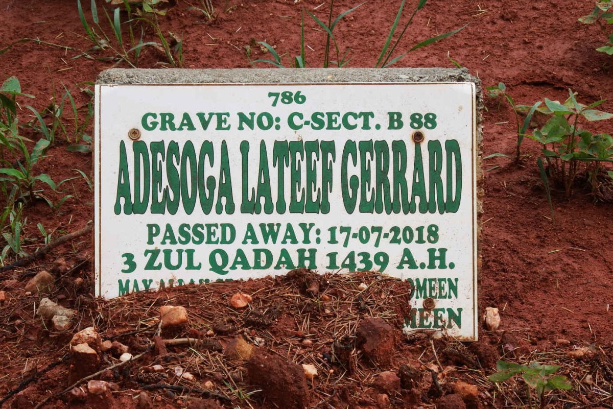 GERRARD Adesoga Lateef -2018