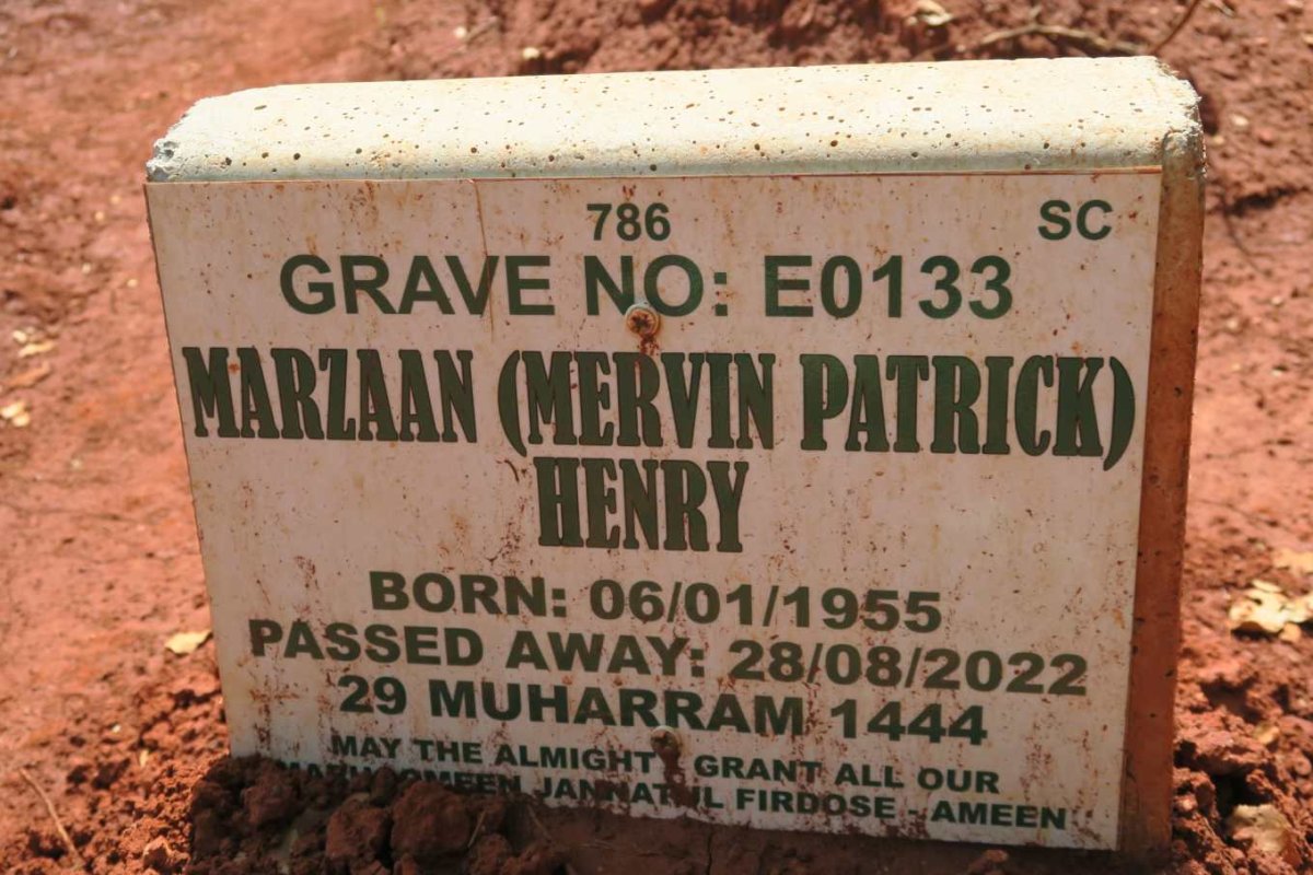 HENRY Marzaan 1955-2022