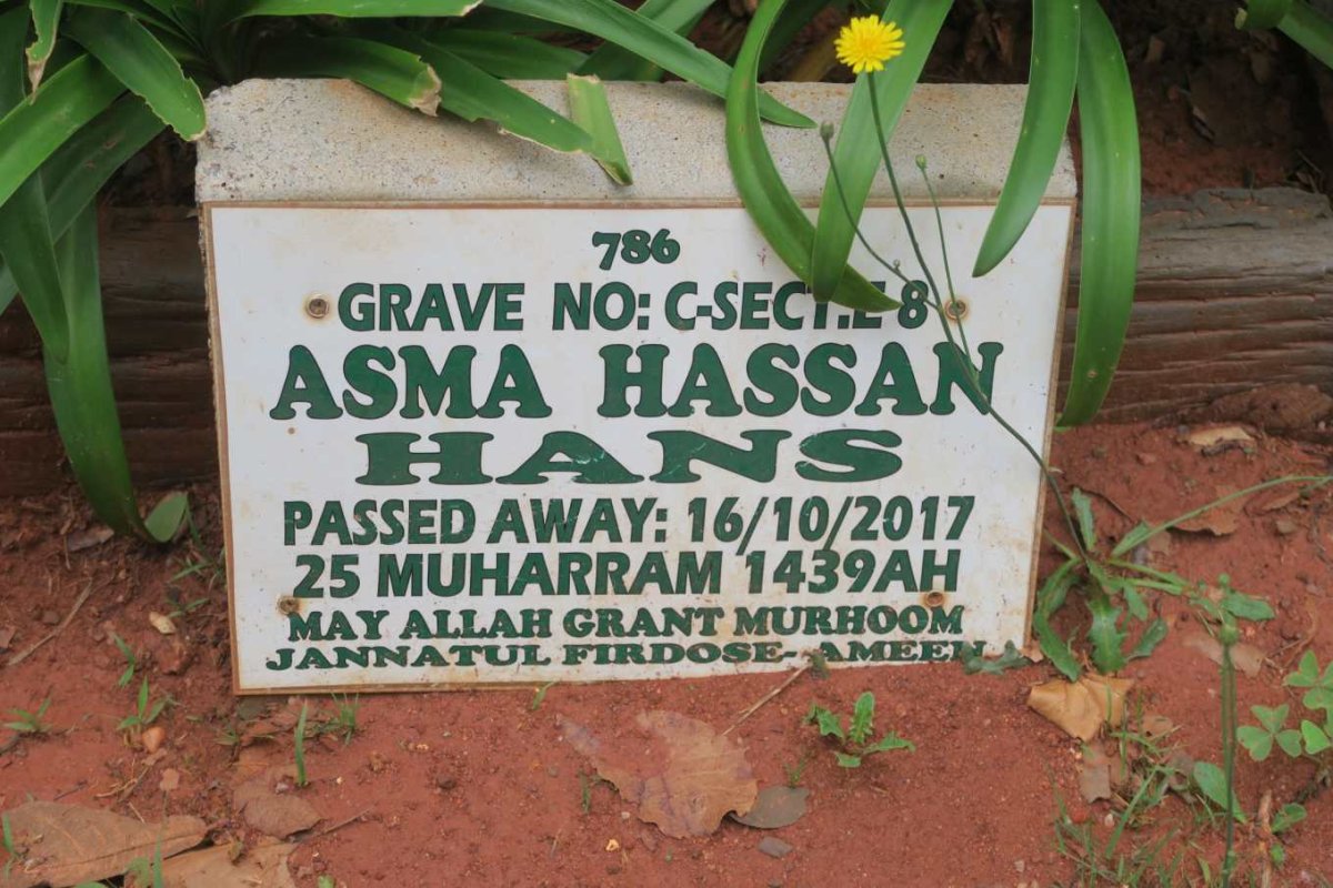 HANS Asma Hassan -2017