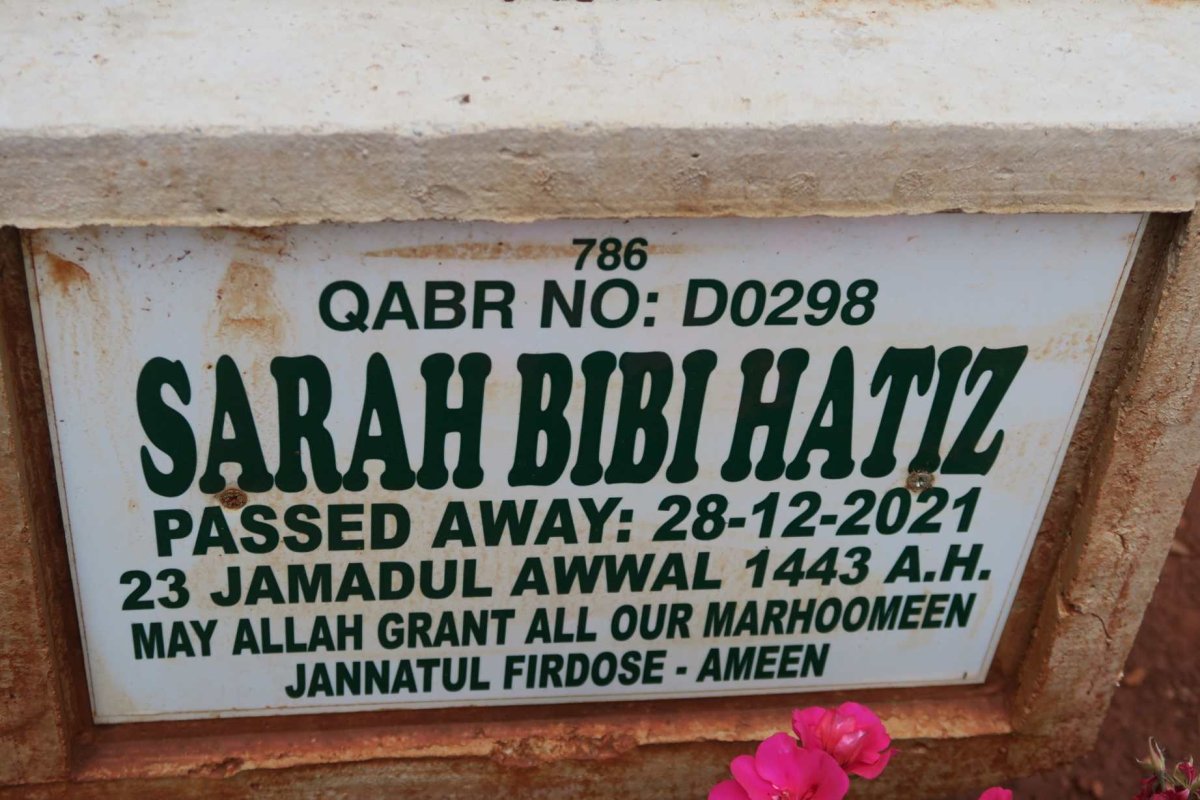 HATIZ Sarah Bibi -2021