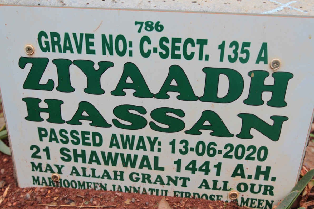 HASSAN Ziyaadh -2020