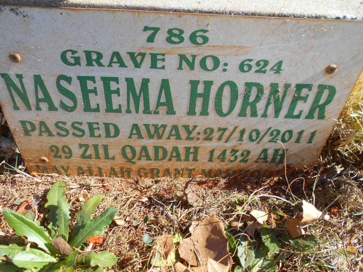 HORNER Naseema -2011
