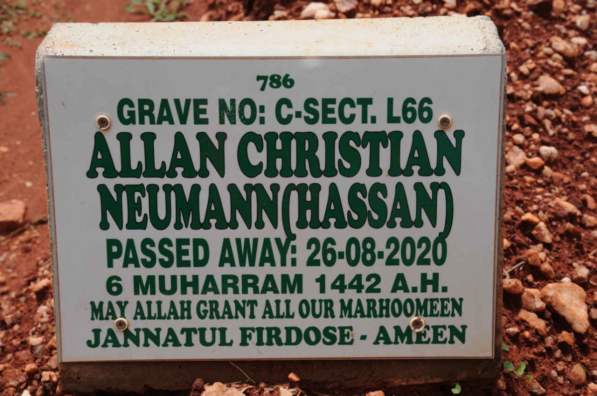 HASSAN Allan Christian Neumann 1977-2020