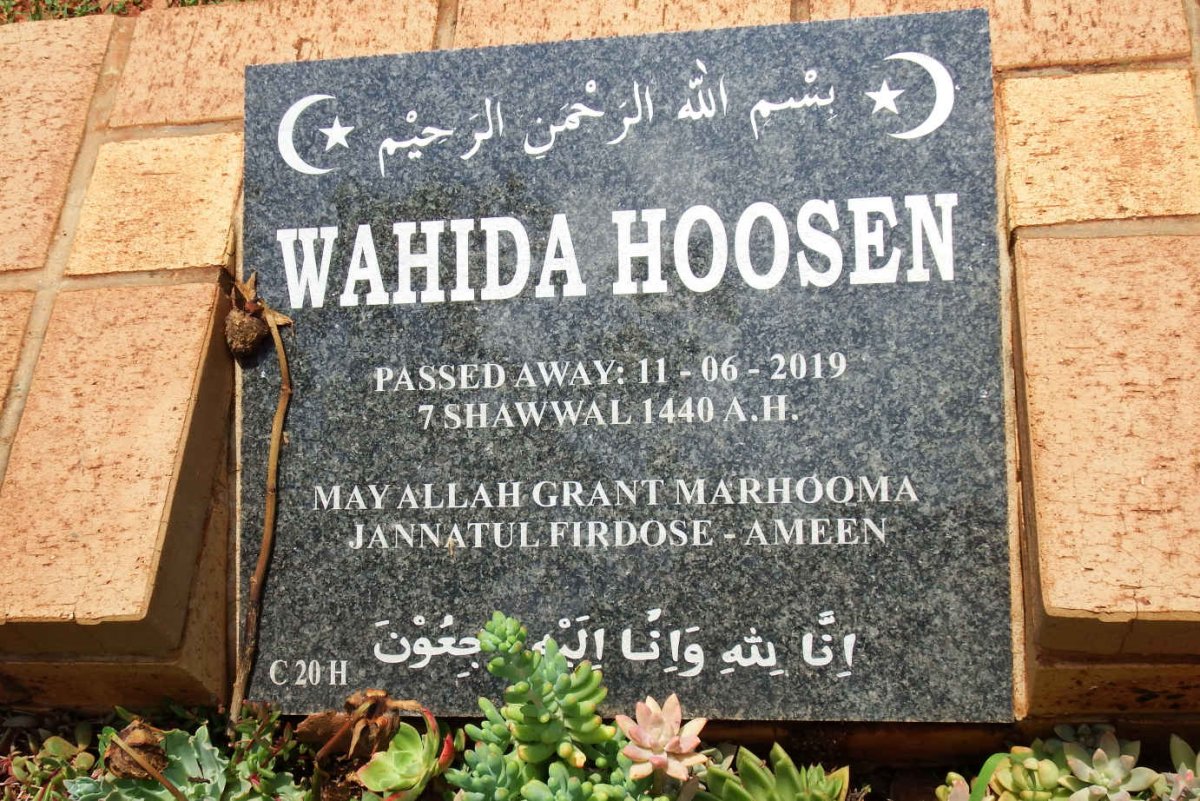 HOOSEN Wahida Bee -2019
