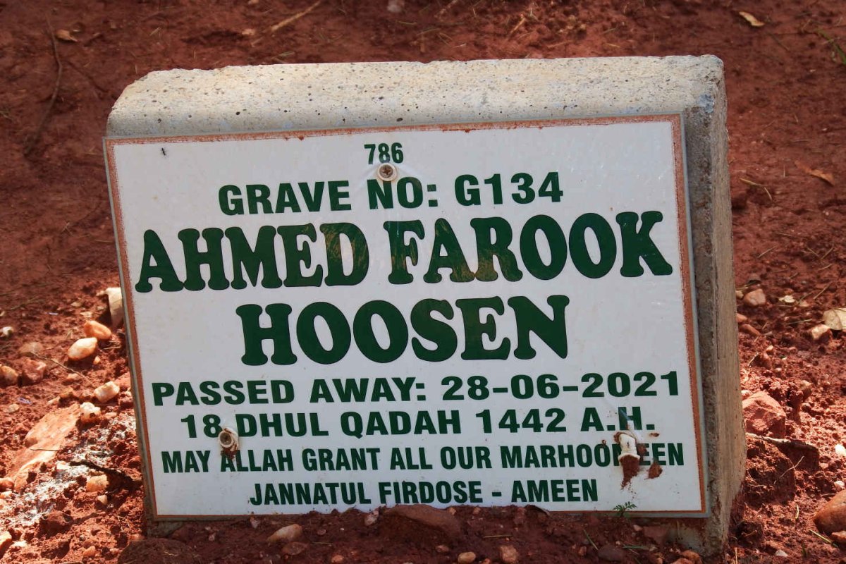 HOOSEN Ahmed Farook -2021