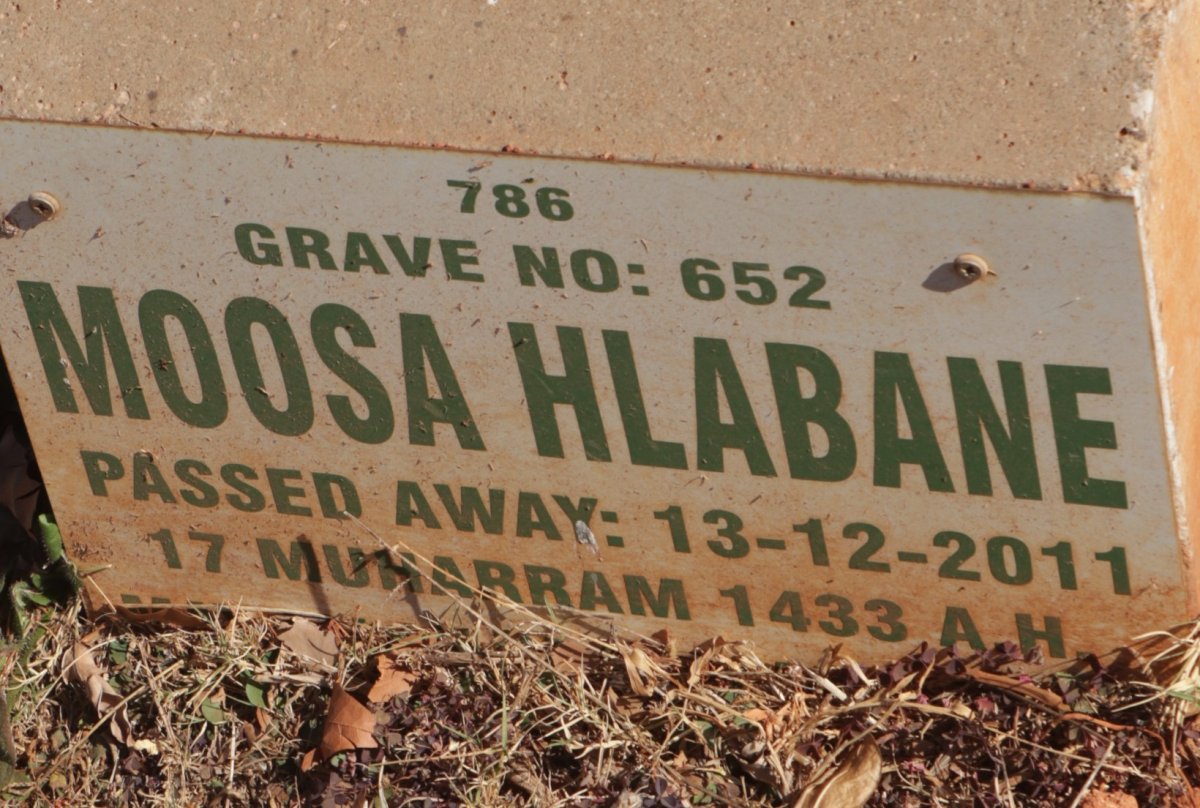 HLABANE Moosa --2011