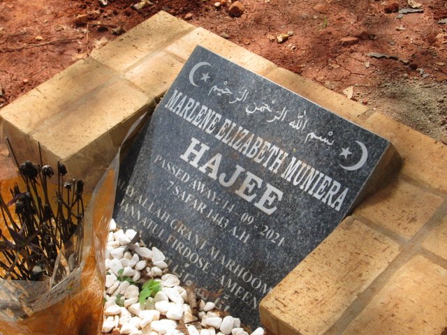 HAJEE Marlene Elizabeth Muniera -2021