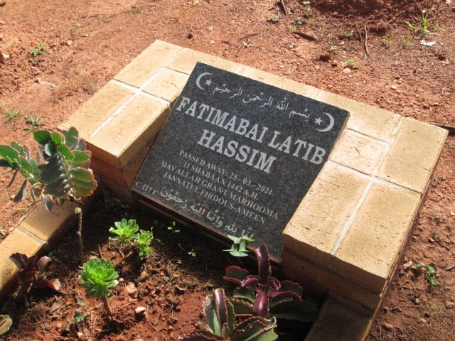HASSIM Fatimabai Latib -2021