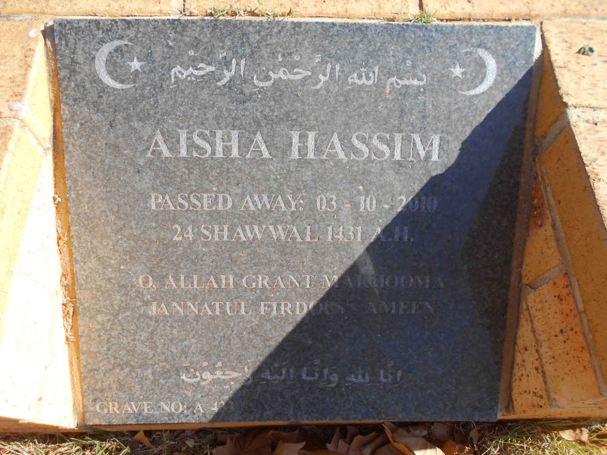 HASSIM Aisha -2010