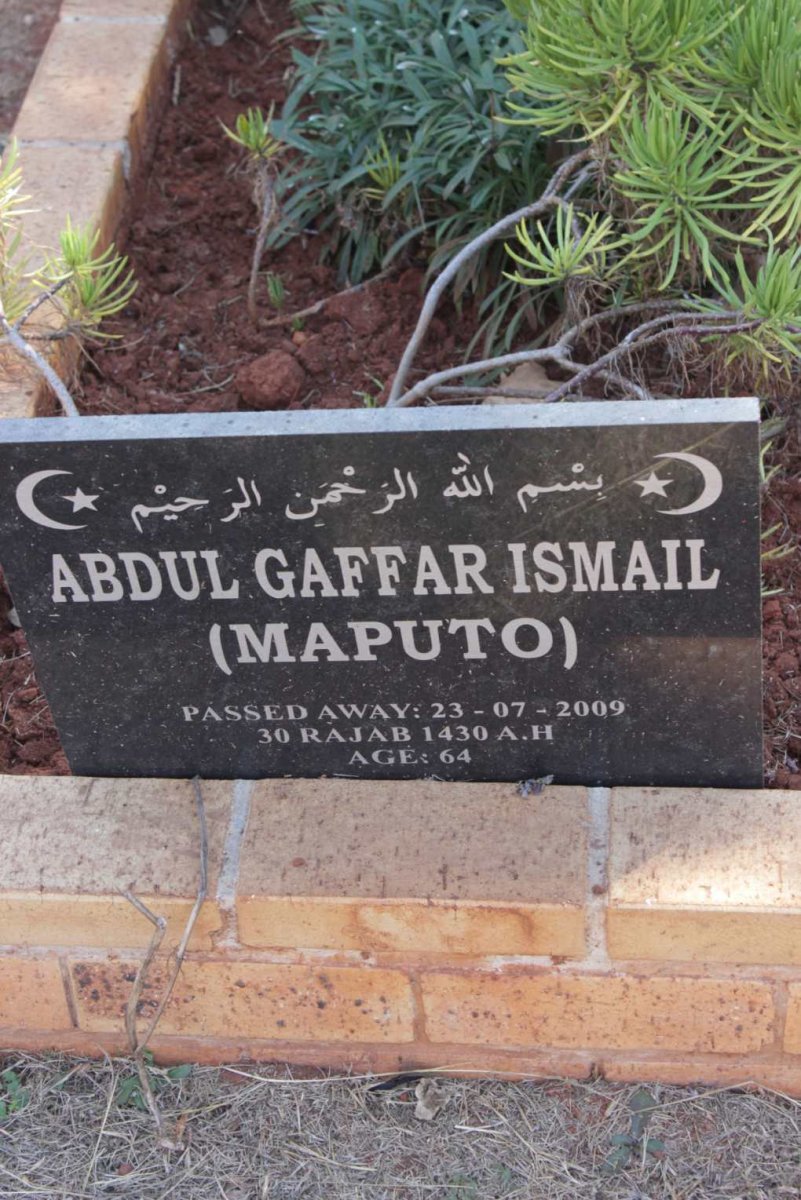 ISMAIL Abdul Gaffar -2009
