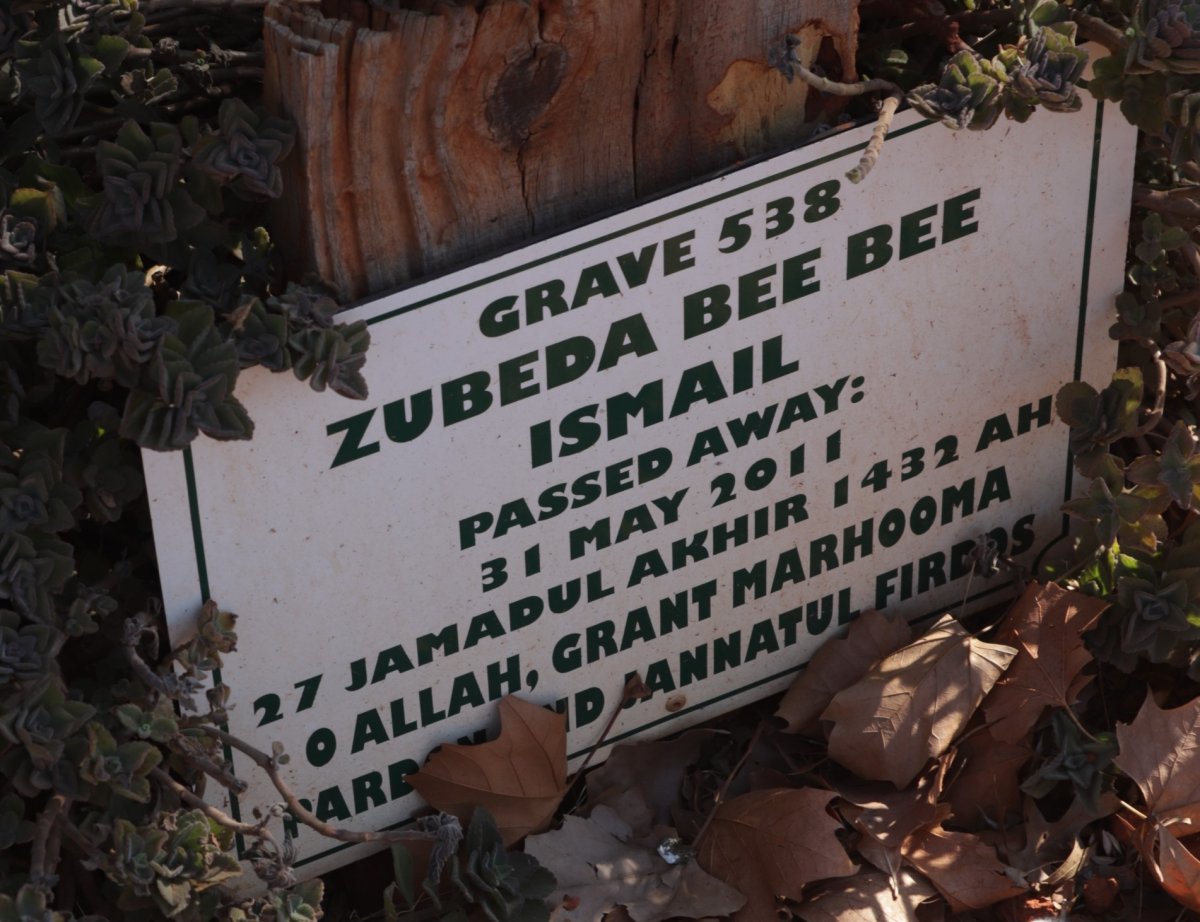 ISMAIL Zubeda Bee Bee -2011