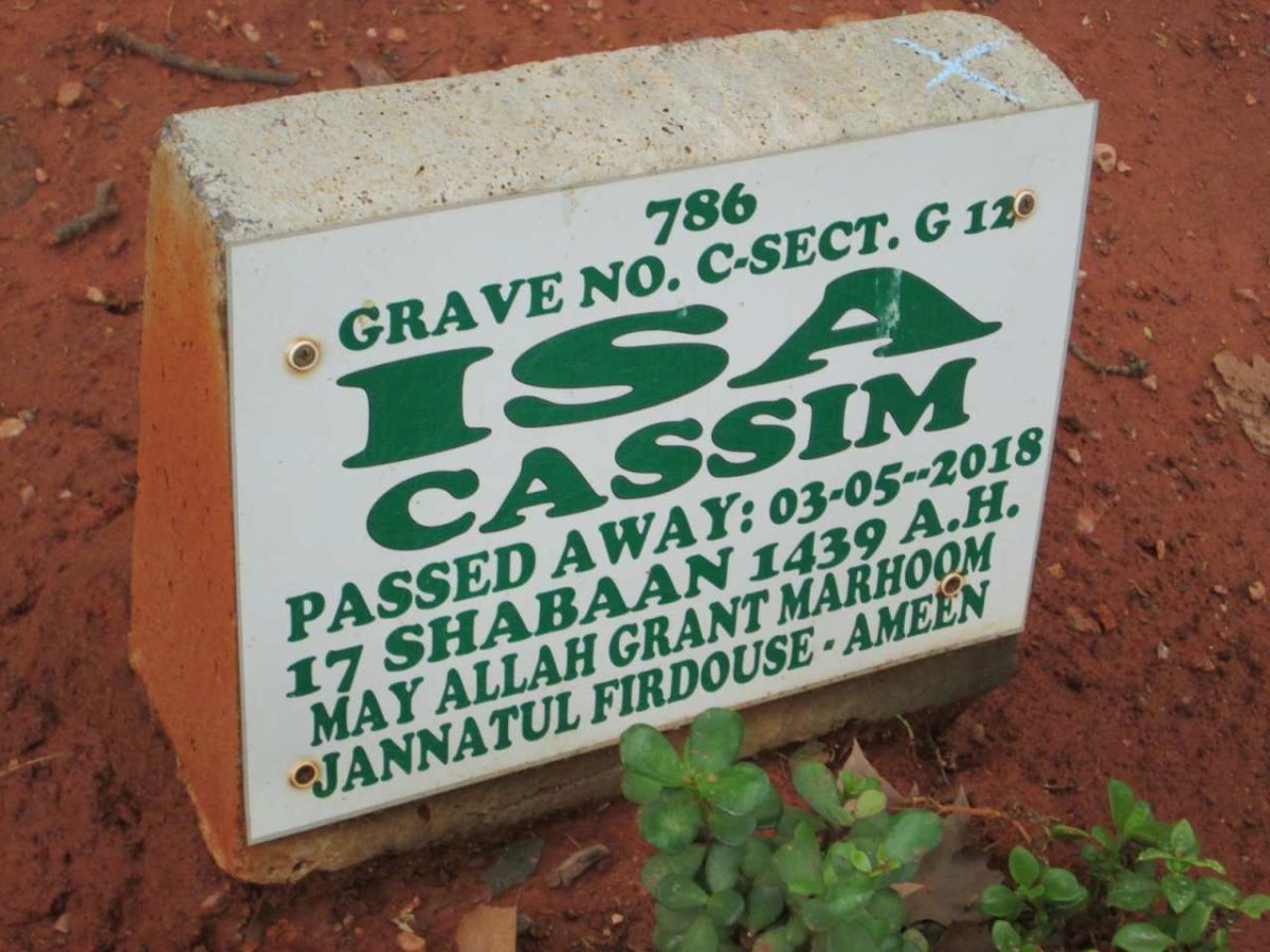 ISA Cassim -2018