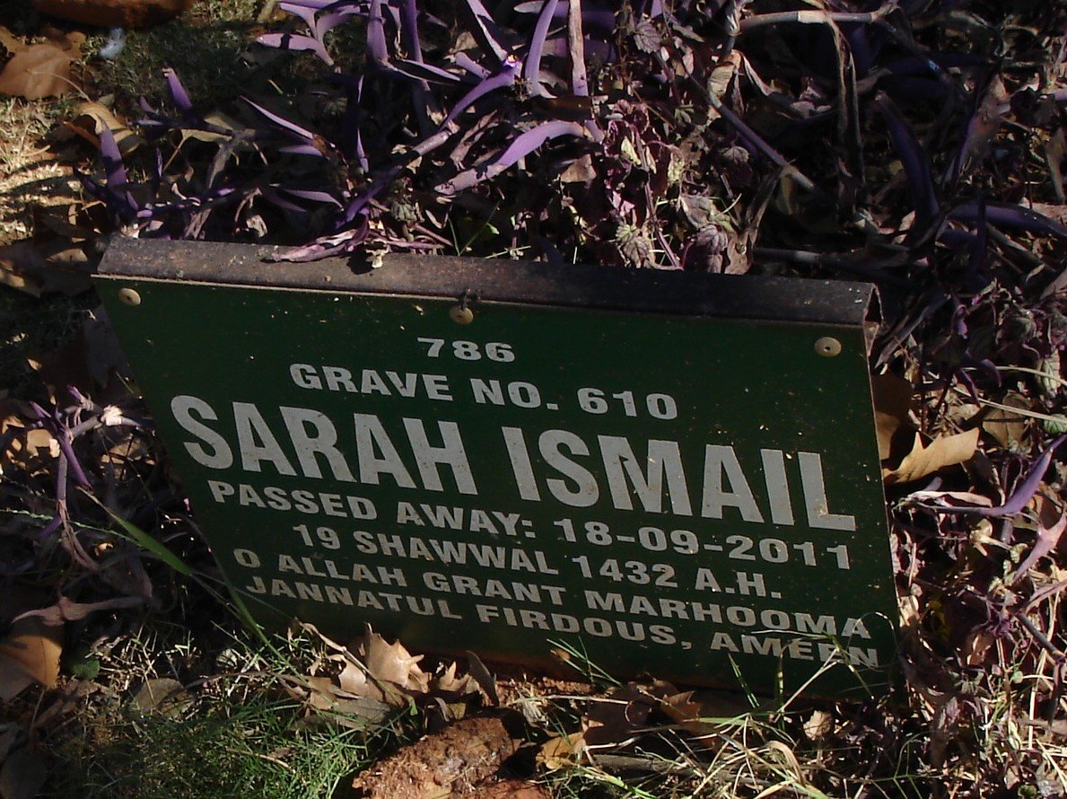ISMAIL Sarah -2011