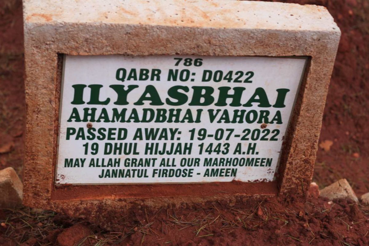 ILYASBHAI Ahamadbhai Vahora -2022