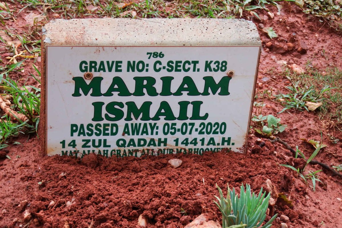 ISMAIL Mariam -2020