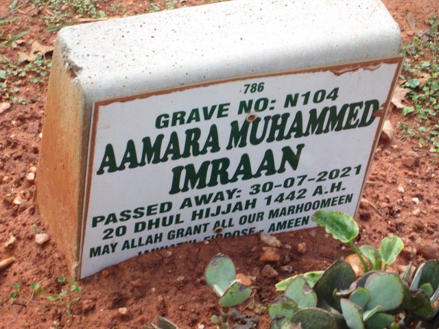 IMRAAN Aamara Muhammed -2021