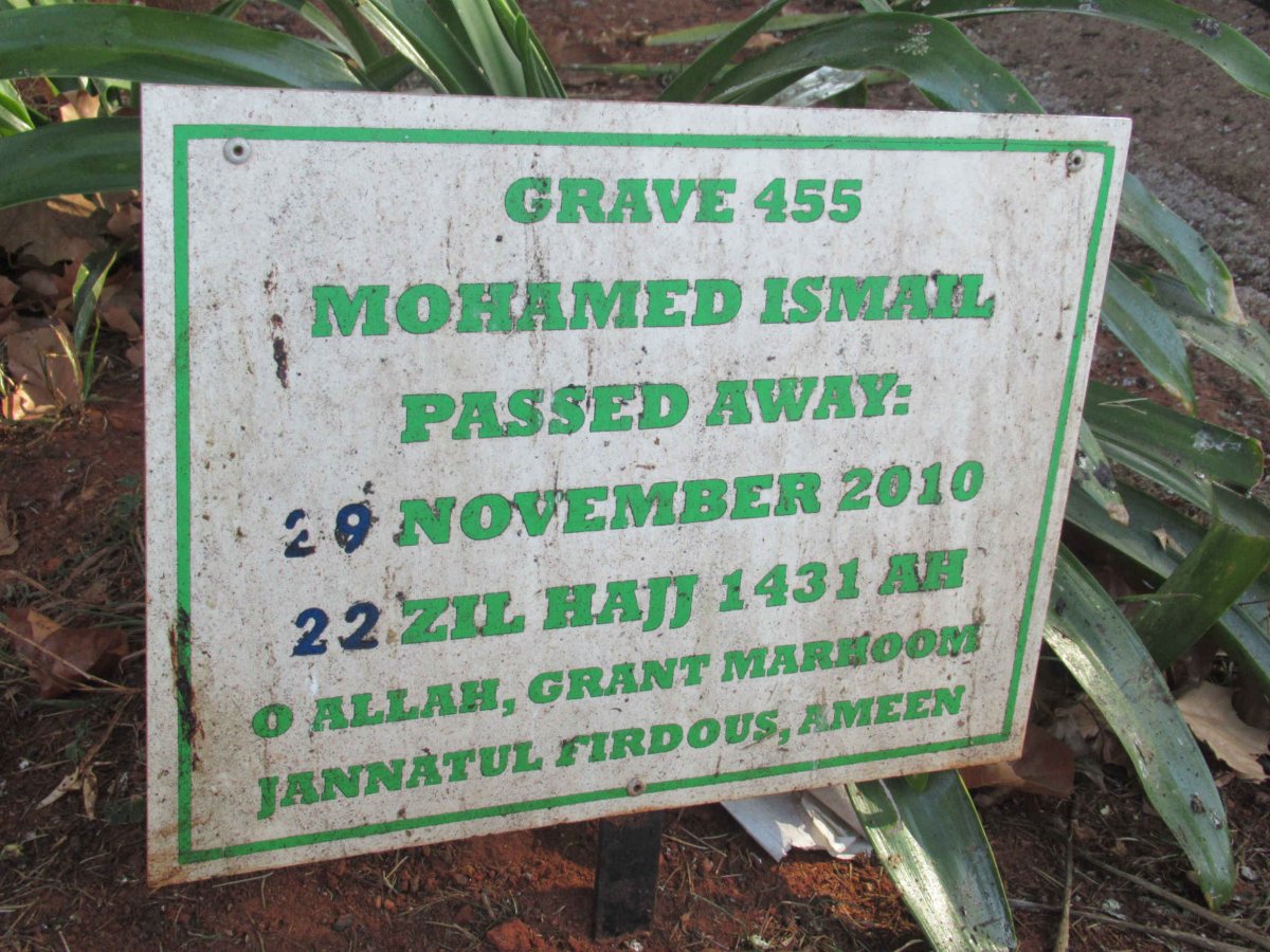 ISMAIL Mohamed -2010
