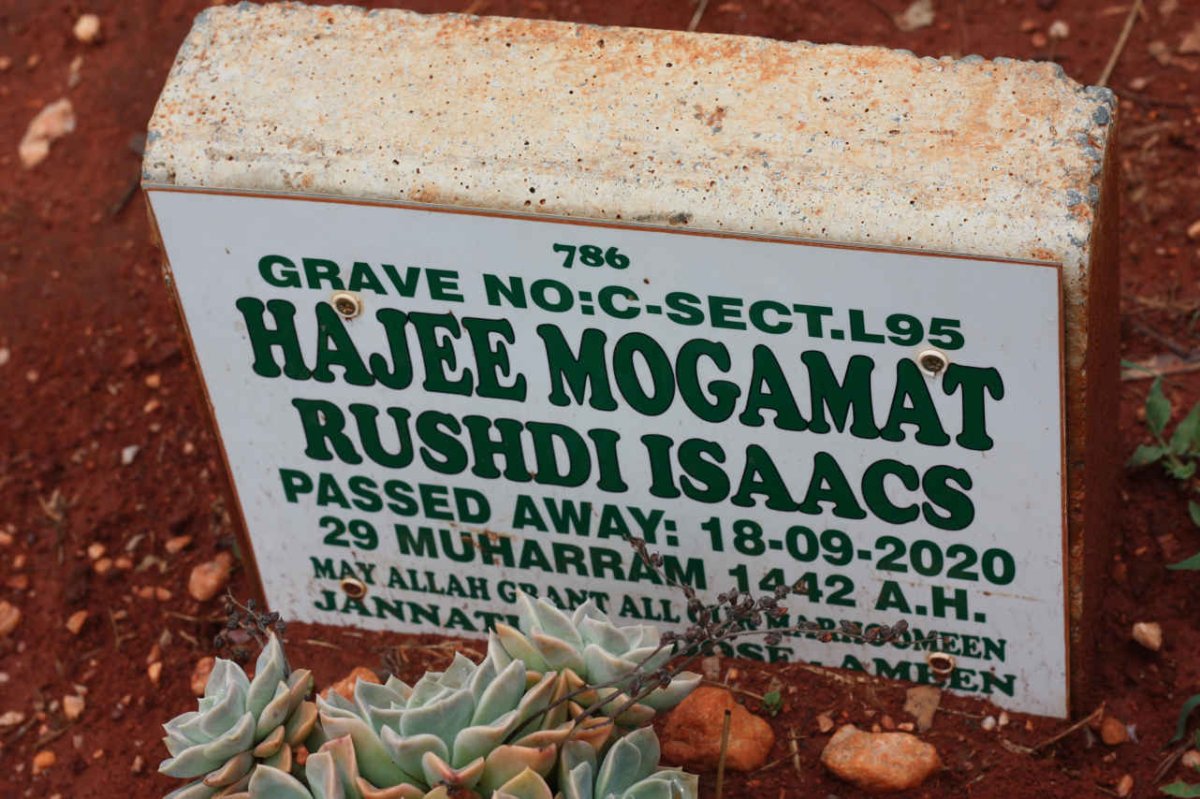ISAACS Hajee Mogamat Rushdi -2020