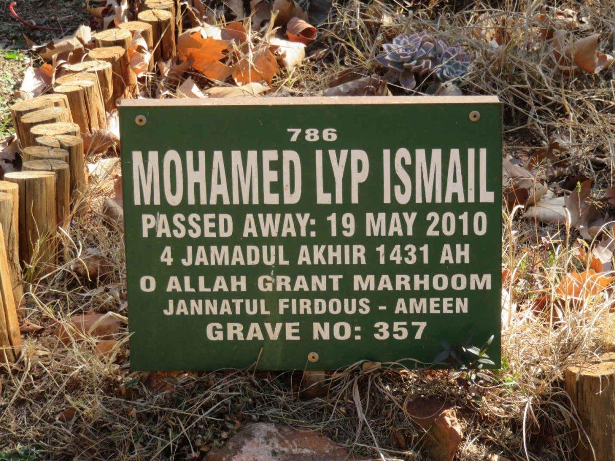 ISMAIL Mohamed Lyp -2010