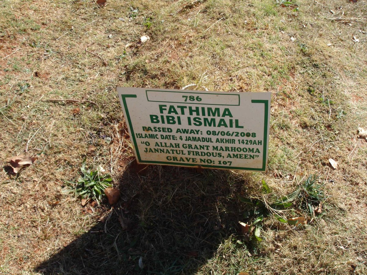 ISMAIL Fathima Bibi -2008