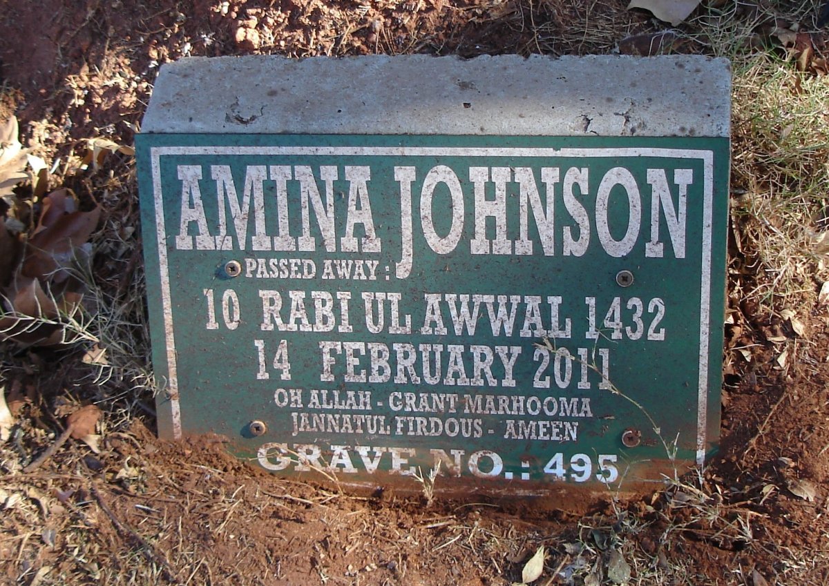 JOHNSON Amina -2011
