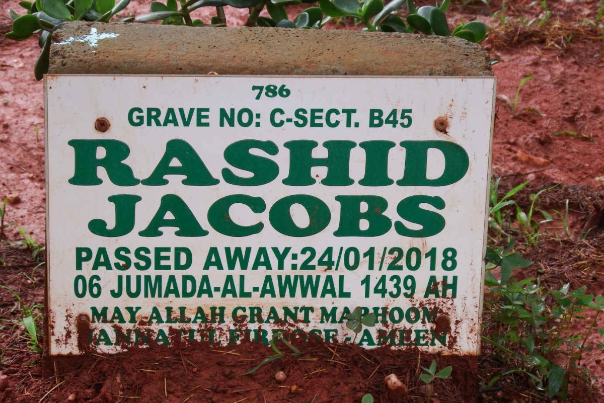 JACOBS Rashid -2018