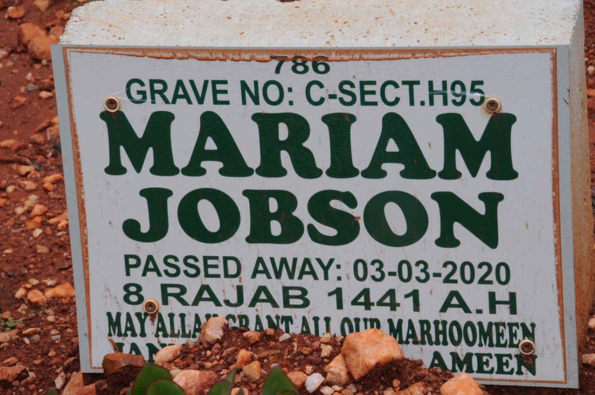 JOBSON Mariam -2020