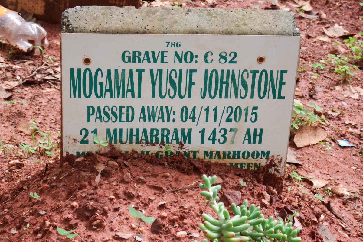 JOHNSTONE Mogamat Yusuf -2015