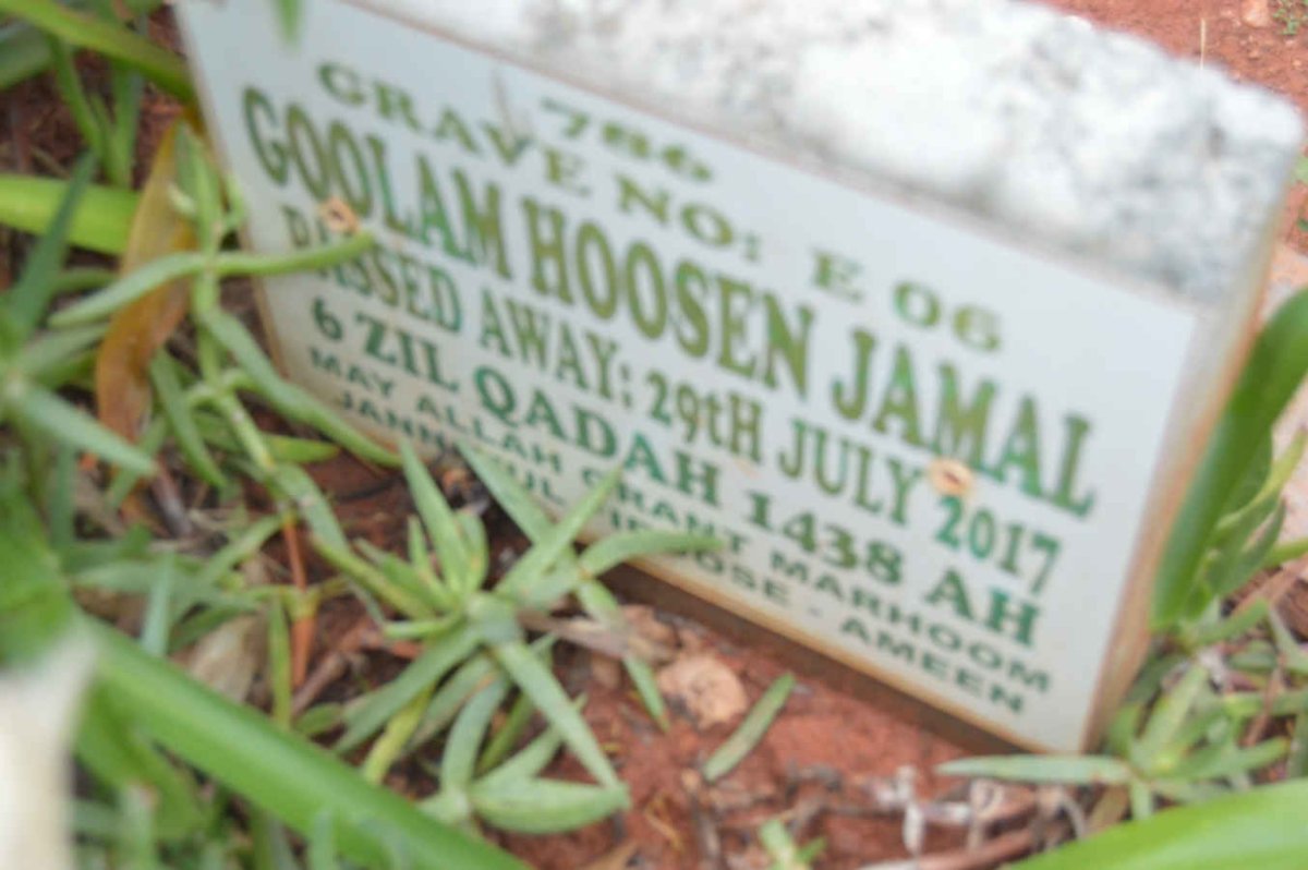 JAMAL Goolam Hoosen -2017